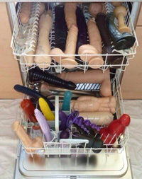 Dildos in Dishwasher