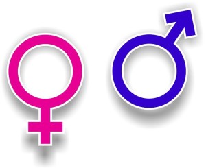 male and female sign