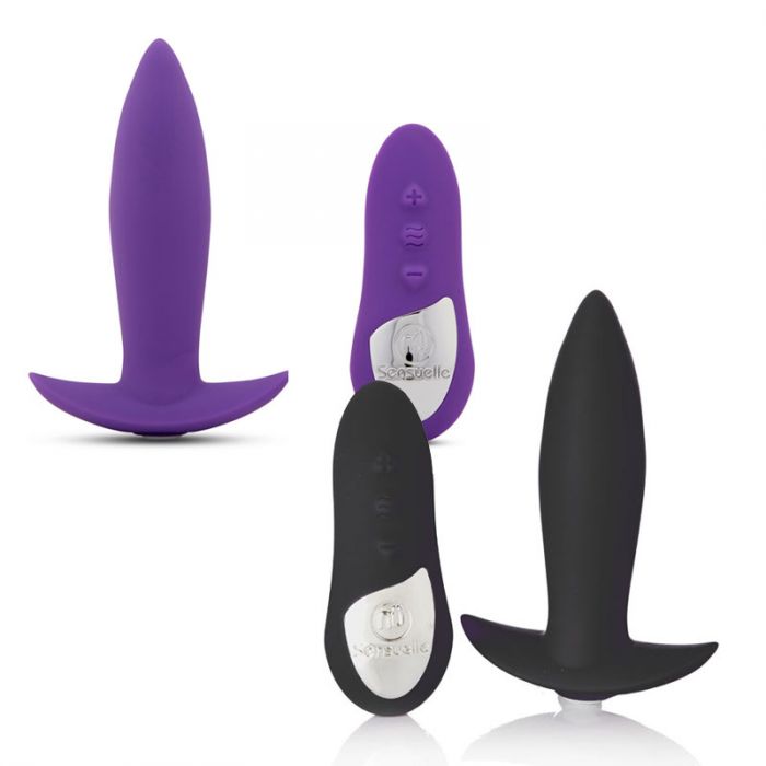 Nu Sensuelle Rechargeable Mini Butt Plug with Remote Control - Femplay Anal Toys Online Nu Sensuelle Rechargeable Mini Butt Plug with Remote Control - Femplay Anal Toys Online