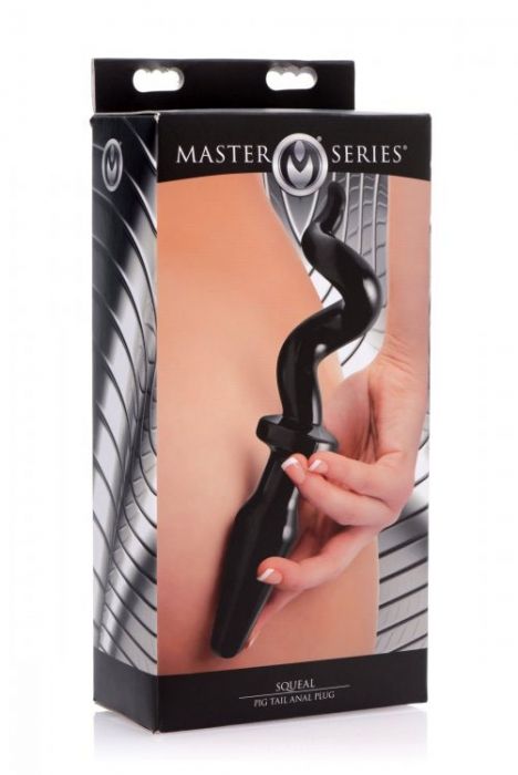 Squeal Pig Tail Anal Plug - Femplay - Bottom Draw - Butt Plugs Online