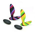 Colourful Camo Idyllic Remote-Controlled Butt Plugs