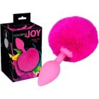 Colourful Joy - Bunny Butt Plug Tail (Pink)