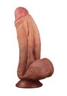 Nature Cock - Thick 10 Inch Dual Layer Silicone Dildo