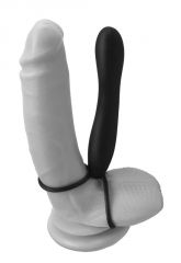 Double Trouble Double Penetration Cock Ring