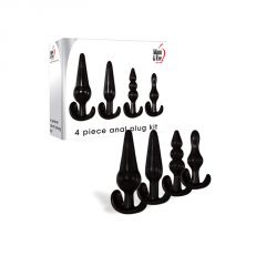 Adam & Eve - 4 Piece Anal Plug Kit