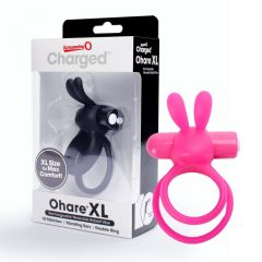 Charged Ohare XL Rechargeable Rabbit Vibe Cockring by Screaming O