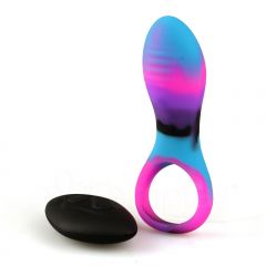 Colourful Camo Bravo Remote Controlled Cock Ring
