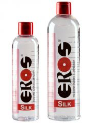 EROS SILK Silicone Based Lubricant Bottle