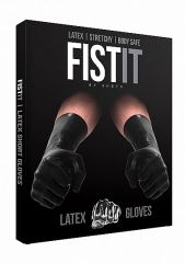 FIST-IT Latex Short Gloves Black Box