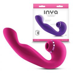INYA Symphony Rechargeable Suction Vibrator Pink