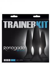 Renegade Sliders - Anal Training Kit (Black)