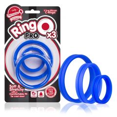RingO Pro Silicone Cock Ring 3-Pack