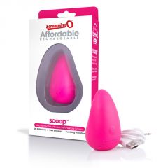 Scoop Rechargeable Vibe by Screaming O with Packaging