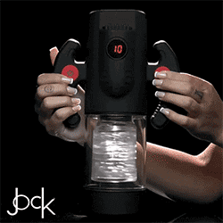 Jock Spinning Thrusting and Sucking Masturbator